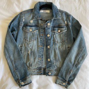 ZARA Distressed denim jacket